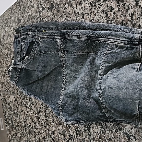 Bilt Iron Workers Jeans Mens 38  Denim Pants with knee pads - Picture 3 of 10